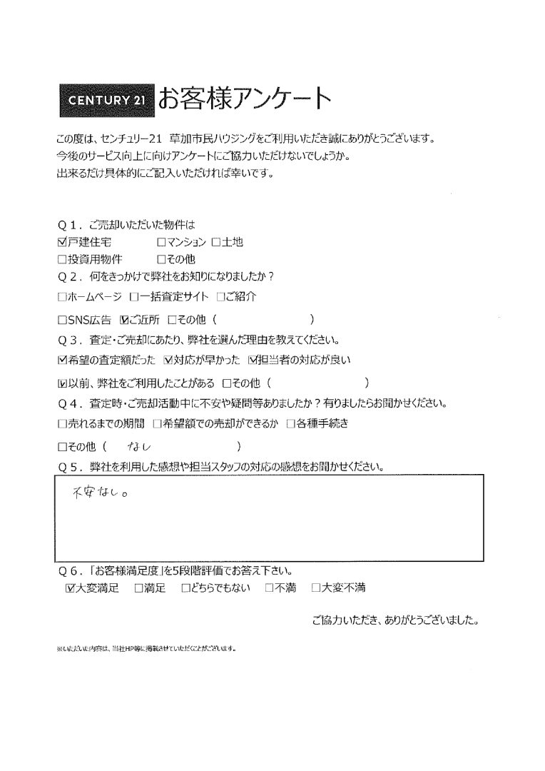 駅チカの素敵なマンションをご売却