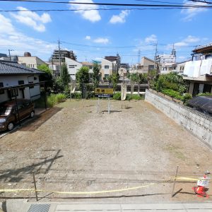 預かり物件のご紹介　敷地広々55坪以上　草加市草加5丁目　売地